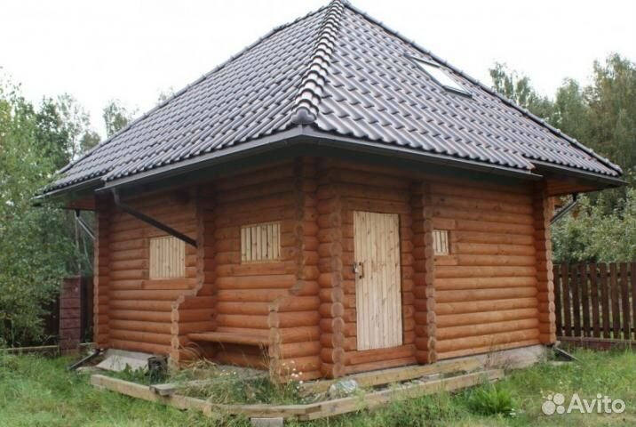 Сруб бани 5 на 5