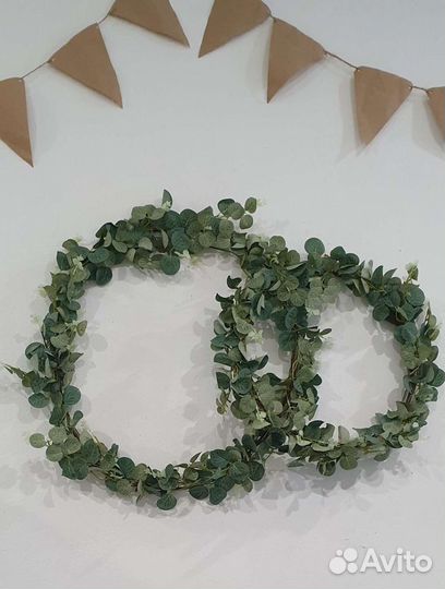 Эвкалипт (венок для декора дома)