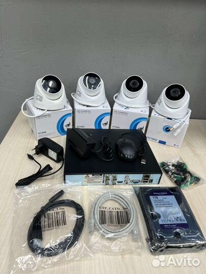 Комплект видеонаблюдения