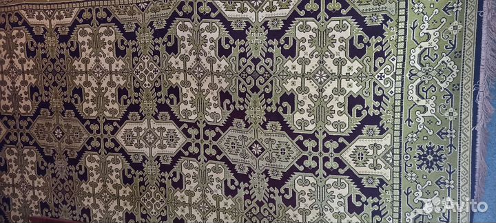 Ковер шерстяной бу 2*3 м