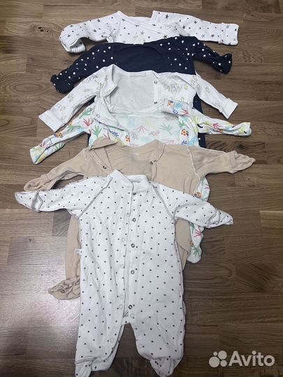 Боди для новорожденных 62