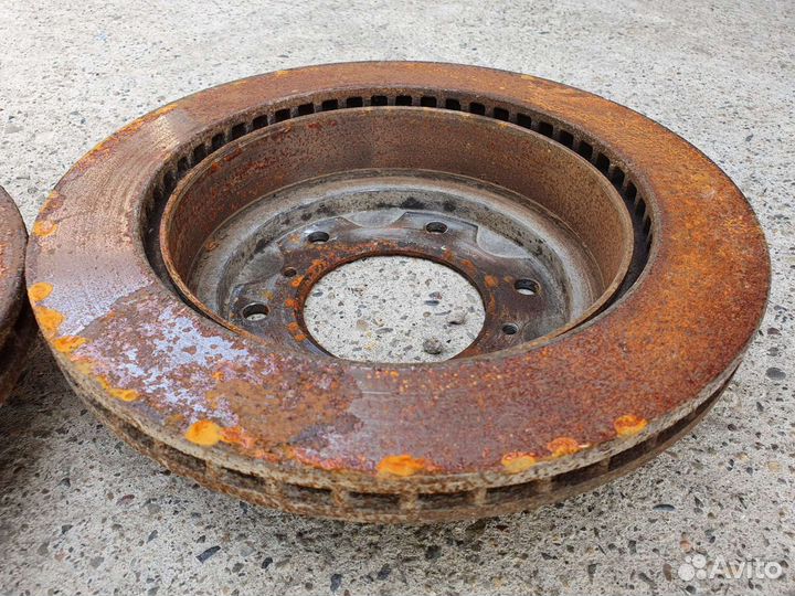 Диск тормозной задний комплект Mitsubishi Pajero