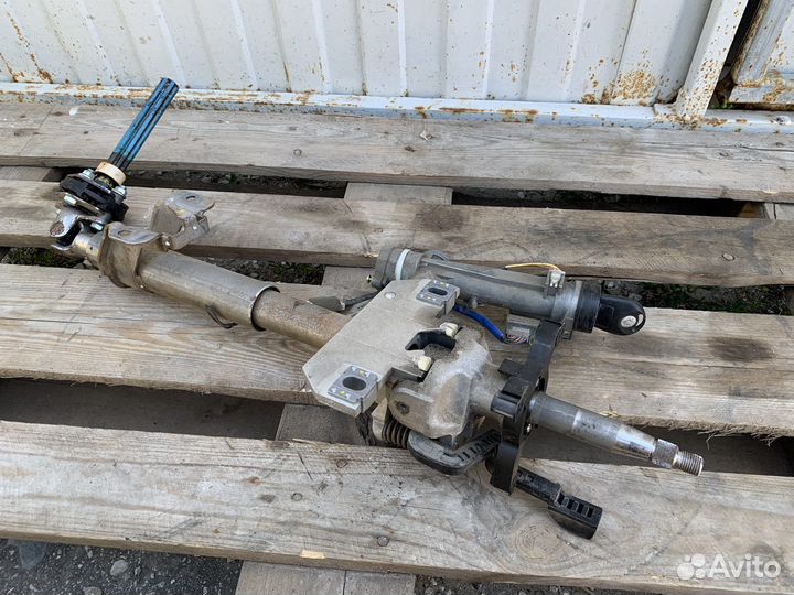 Колонка рулевая Ssang Yong Kyron в сборе с замком