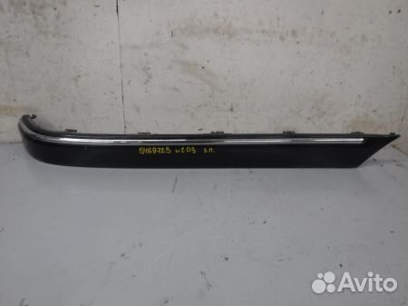 Накладка заднего бампера