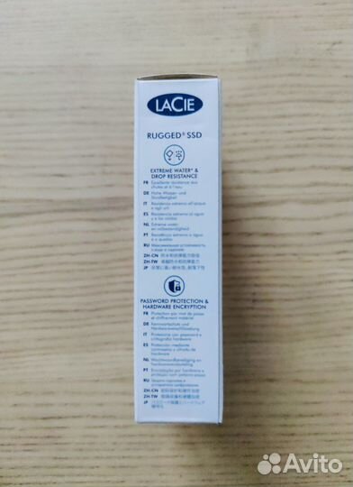 Lacie rugged SSD 1TB новый