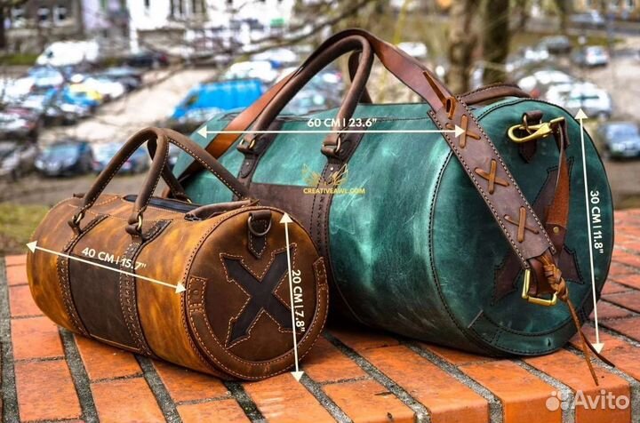 Мужская кожаная сумка