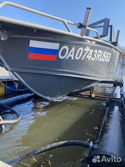 Пневмоподъёмник катера