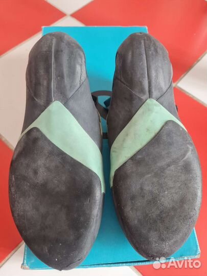 Скальные туфли р.36 scarpa arpia WMN black-aqua