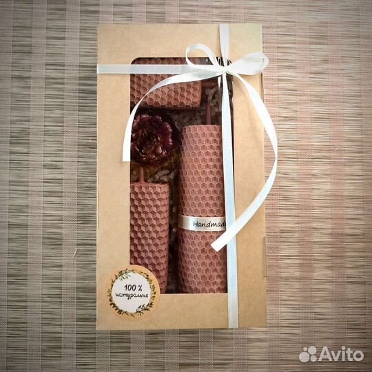 Свечи из цветной вощины