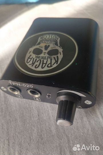 Тату машинка + блок питания и все провода