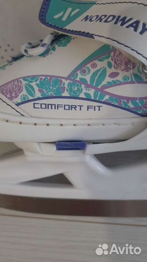 Коньки раздвижные Nordway 26-31 для девочки