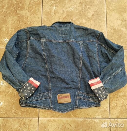 Винтажная джинсовая косуха Figur