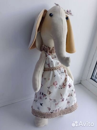 Текстильная интерьерная кукла 