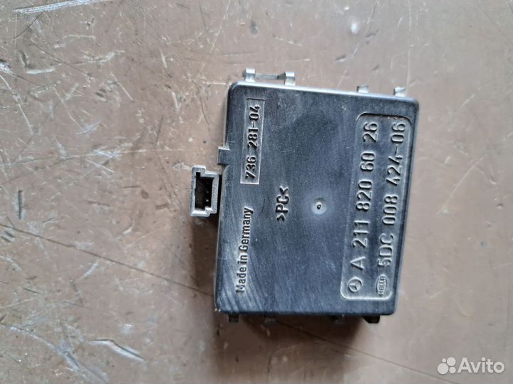 Датчик дождя на Mercedes W211