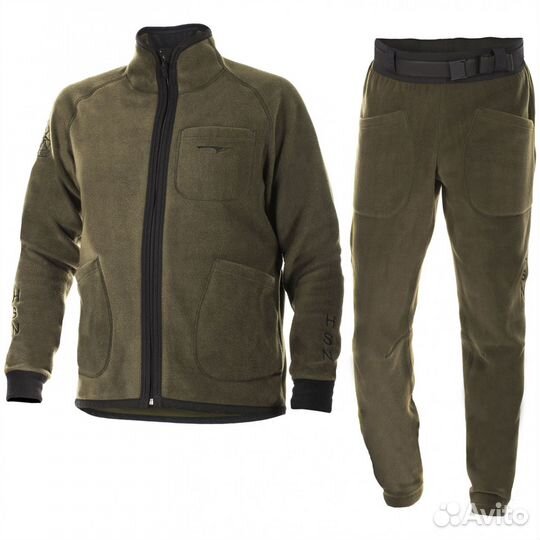 Костюм флисовый HSN хсн Stalker-280 зеленый