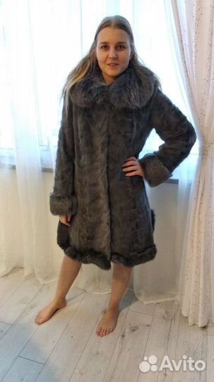 Шуба из песца