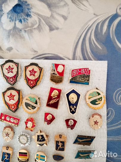 Значки СССР разной тематики