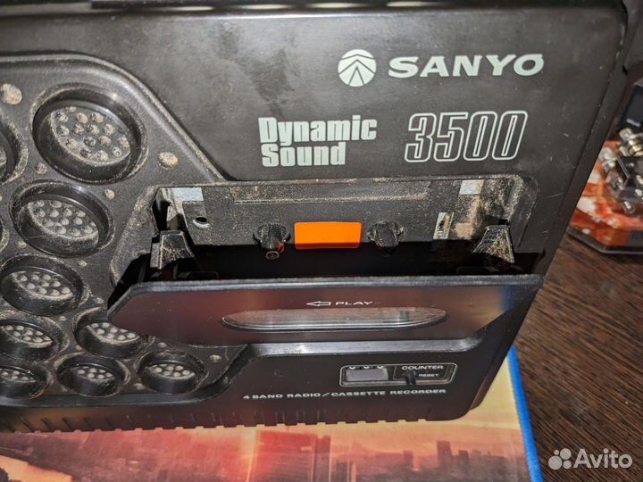Sanyo M3500k Dynamic Sound магнитола Japan