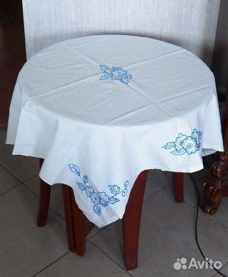 Вышивка гладью на ткани ретро (до 1950 года)