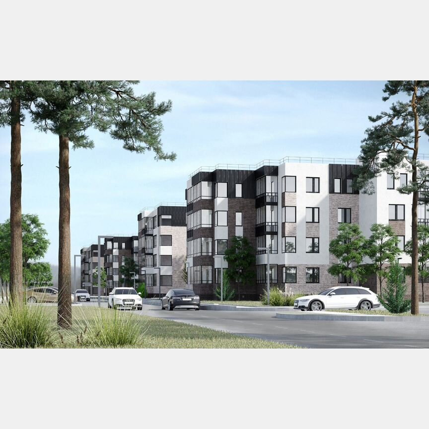 2-к. квартира, 36,5 м², 1/4 эт.