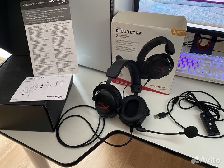 Hyperx cloud core 7.1