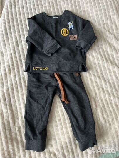 Костюм серый 80 размер