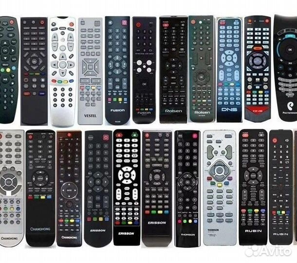 Пульты ду для телевизора, все модели