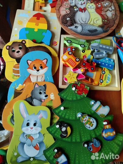 Развивающие игрушки пакетом