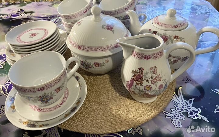 Чайный сервиз фарфор Kahla н.XXв