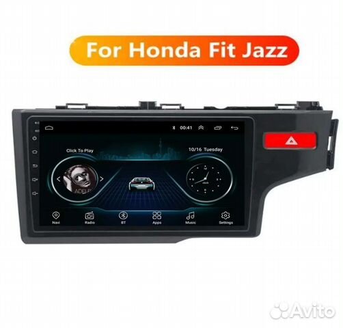 Магнитола для Honda fit 3поколение