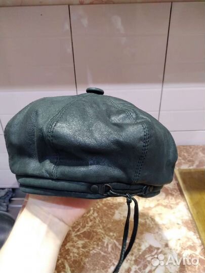 Беретка кожа