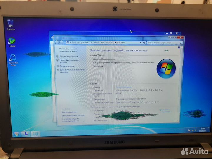 Ноутбук Samsung r530-js03ru
