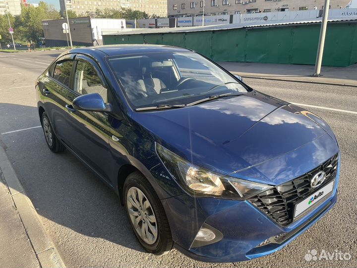 Hyundai Solaris 1.6 AT, 2021, 36 600 км