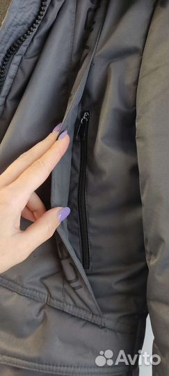 Парка зимняя для мальчика 164