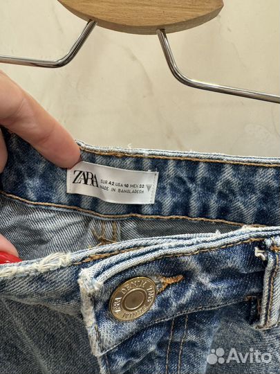 Джинсовые шорты zara