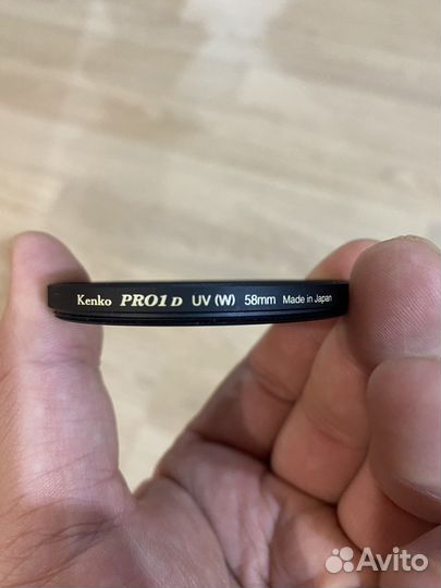 Фильтр ультрафиолетовый Kenko pro 1d uv (w) 58 mm