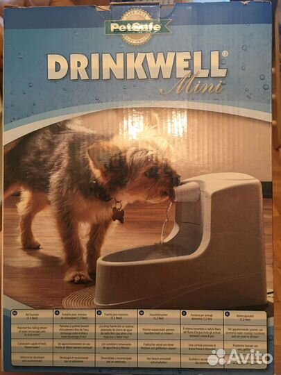 Автопоилка для кошек и мелких собак