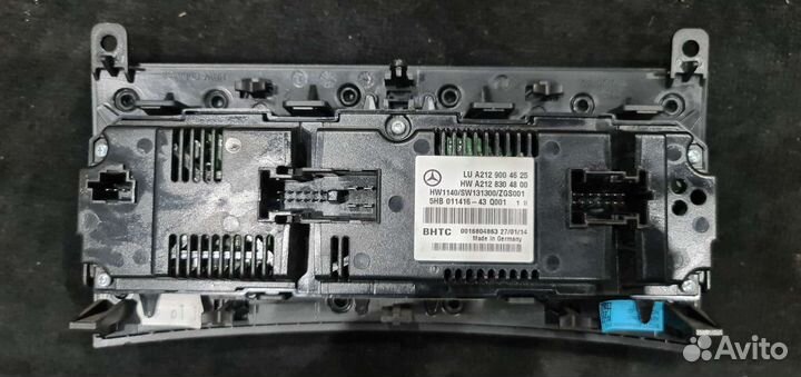 Блок управления климатом Mercedes W212