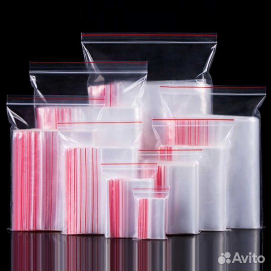 Пакеты зип лок с бегунком