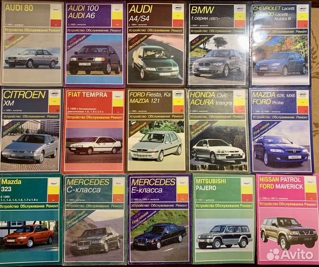 Руководство по ремонту и обслуживанию автомобиля