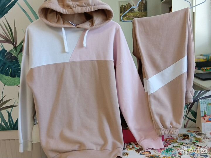 Спортивный костюм женский теплый 46р