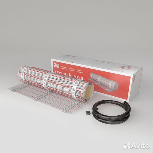 Теплый пол электрический под плитку Miro 4 кв.м