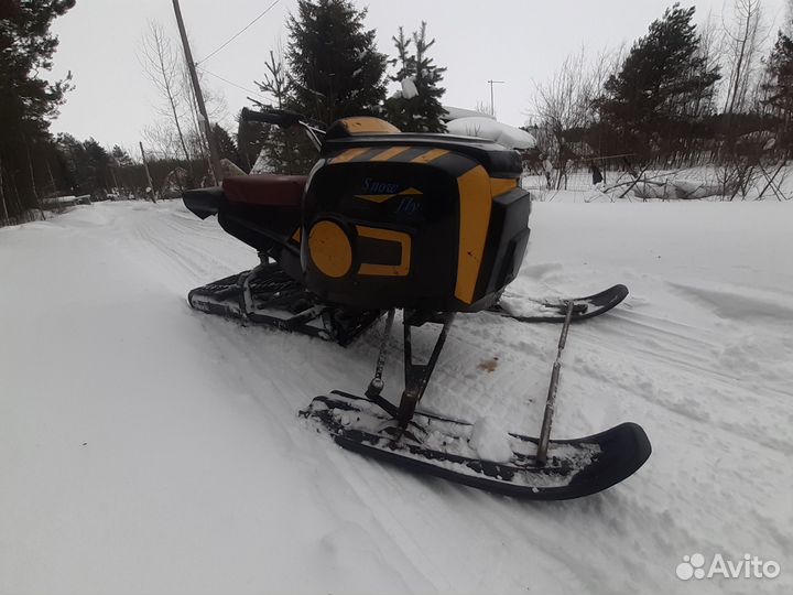 Самодельный снегоход