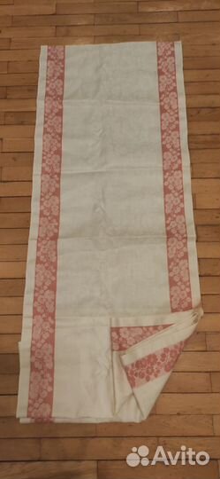 Ткань лен на полотенца, скатерти и простыни СССР