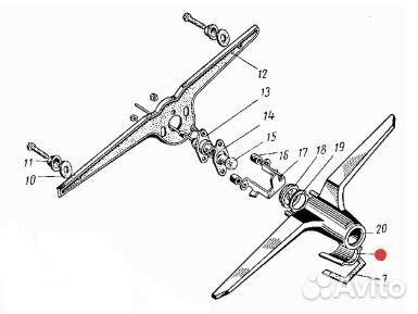 Стекло подсветки номера газ 21 3 серии