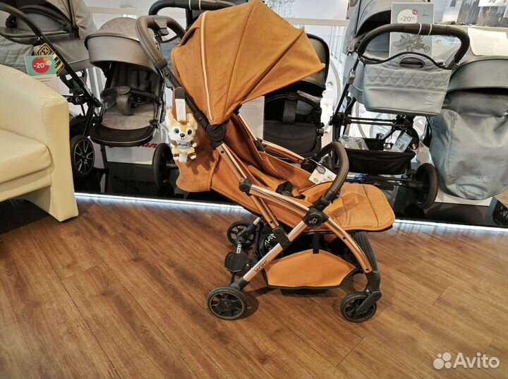 Коляска + конверт на ножки Hexagon Heritage Sport