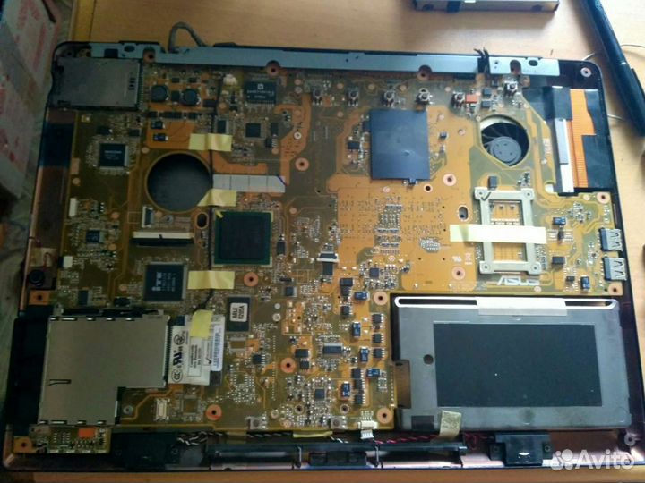 Asus x80l разбор запчасти
