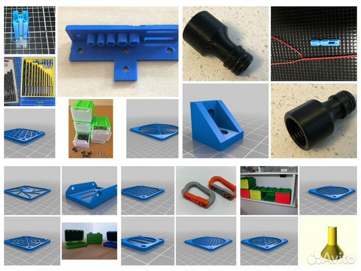 Stl Архив 3Д клише для печати на 3D принтерах