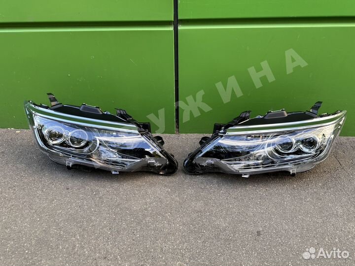 Фара правая и левая Toyota Camry 7 2017-2018 LED а