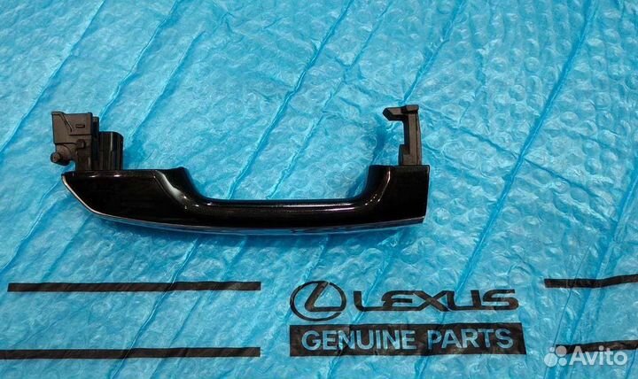 Ручка двери Лексус Lx 570 правая черная 2015-2021